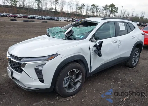 2025 Chevrolet Trax Fwd Lt из США, поврежденный, VIN KL77LHEP8SC128818